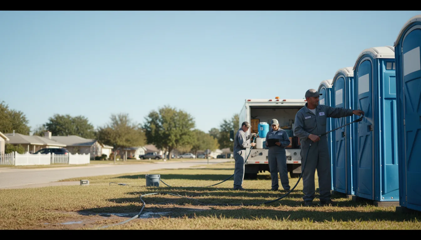 Long-Term Portable Toilet Rental in Keithville, LA near me